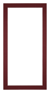 Passe Partout 40x80cm Carton Wine Red Edge 3cm Straight Front | Yourdecoration.com