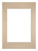 Passe Partout 42x 59-4cm A2/A3 Carton Beige Edge Straight Front | Yourdecoration.com