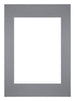 Passe Partout 42x 59-4cm A2/A3 Carton Gray Edge Straight Front | Yourdecoration.com