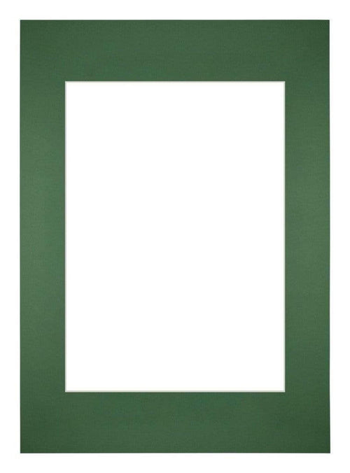 Passe Partout 42x 59-4cm A2/A3 Carton Green Forest Edge Straight Front | Yourdecoration.com