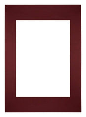 Passe Partout 42x 59-4cm A2/A3 Carton Wine Red Edge Straight Front | Yourdecoration.com