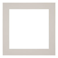 Passe Partout 45x45cm Carton Gray Gray Edge 5cm Straight Front | Yourdecoration.com