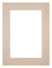 Passe Partout 45x60cm Carton Beige Edge 5cm Straight Front | Yourdecoration.com