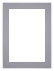 Passe Partout 45x60cm Carton Gray Edge 4cm Straight Front | Yourdecoration.com