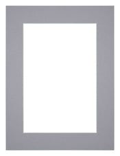 Passe Partout 45x60cm Carton Gray Edge 5cm Straight Front | Yourdecoration.com