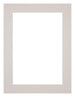 Passe Partout 45x60cm Carton Gray Gray Edge 4cm Straight Front | Yourdecoration.com