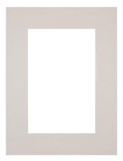 Passe Partout 45x60cm Carton Gray Gray Edge 6cm Straight Front | Yourdecoration.com