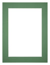 Passe Partout 45x60cm Carton Green Forest Edge 4cm Straight Front | Yourdecoration.com
