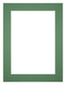 Passe Partout 45x60cm Carton Green Forest Edge 4cm Straight Front | Yourdecoration.com