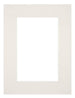 Passe Partout 45x60cm Carton Light Gray Edge 6cm Straight Front | Yourdecoration.com