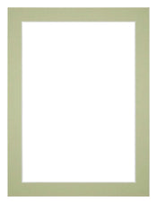 Passe Partout 45x60cm Carton Mint Green Edge 3cm Straight Front | Yourdecoration.com