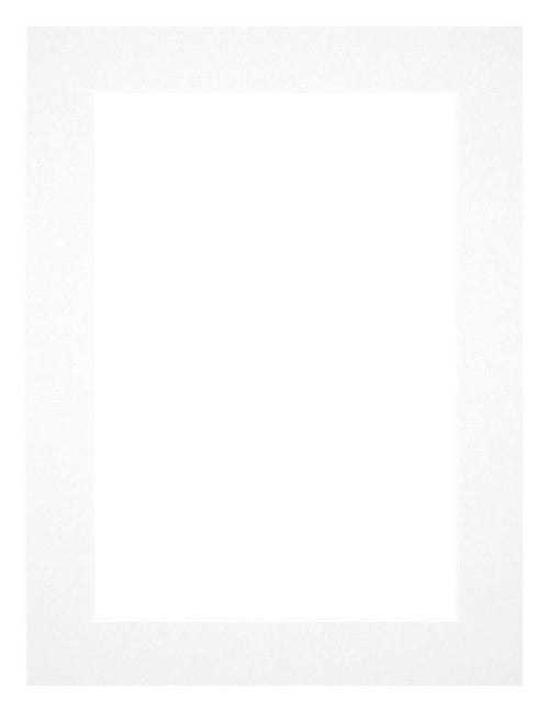 Passe Partout 45x60cm Carton White Edge 4cm Straight Front | Yourdecoration.com