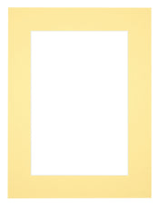 Passe Partout 45x60cm Carton Yellow Edge 5cm Straight Front | Yourdecoration.com