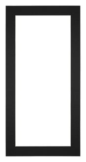Passe Partout 45x80cm Carton Black Edge 4cm Straight Front | Yourdecoration.com