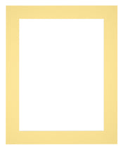 Passe Partout 50x65cm Carton Yellow Edge 5cm Straight Front | Yourdecoration.com