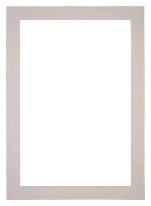 Passe Partout 50x70cm Carton Gray Gray Edge 5cm Straight Front | Yourdecoration.com