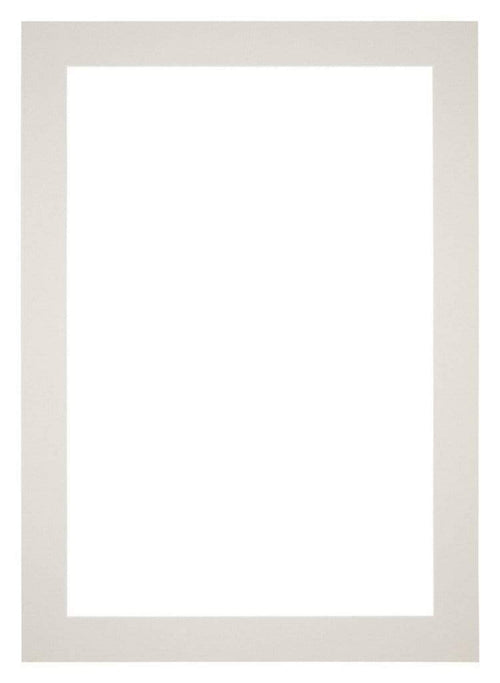 Passe Partout 50x70cm Carton Light Gray Edge 5cm Straight Front | Yourdecoration.com