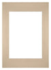 Passe Partout 59-4x84cm A1/A2 Carton Beige Edge Straight Front | Yourdecoration.com