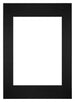 Passe Partout 59-4x84cm A1/A2 Carton Black Edge Straight Front | Yourdecoration.com