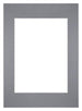 Passe Partout 59-4x84cm A1/A2 Carton Gray Edge Straight Front | Yourdecoration.com