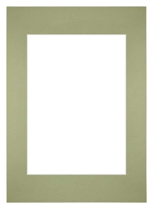 Passe Partout 59-4x84cm A1/A2 Carton Mint Green Edge Straight Front | Yourdecoration.com