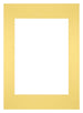 Passe Partout 59-4x84cm A1/A2 Carton Yellow Edge Straight Front | Yourdecoration.com