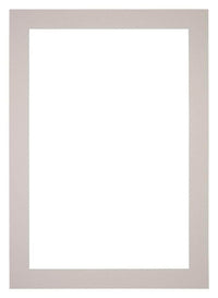 Passe Partout 60x84cm Carton Gray Gray Edge 5cm Straight Front | Yourdecoration.com