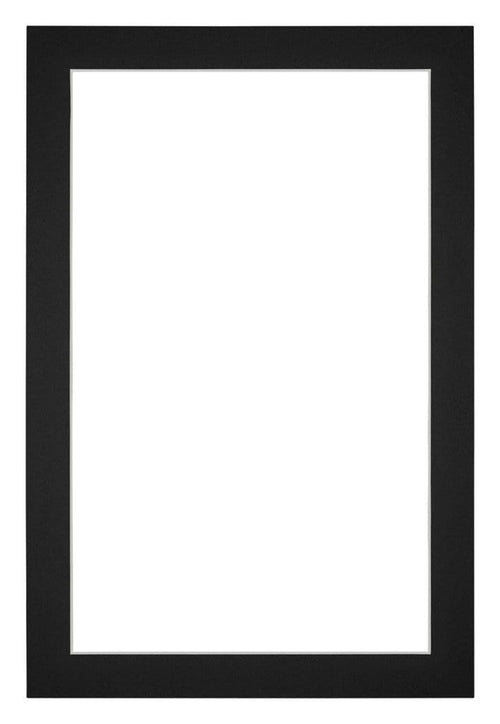 Passe Partout 60x90cm Carton Black Edge 3cm Straight Front | Yourdecoration.com