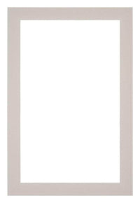 Passe Partout 60x90cm Carton Gray Gray Edge 3cm Straight Front | Yourdecoration.com