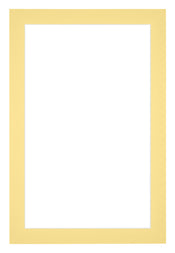 Passe Partout 60x90cm Carton Yellow Edge 3cm Straight Front | Yourdecoration.com