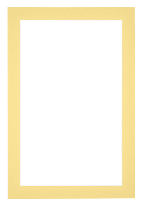 Passe Partout 60x90cm Carton Yellow Edge 3cm Straight Front | Yourdecoration.com