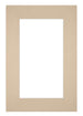 Passe Partout 61x915cm Carton Beige Edge 6cm Straight Front | Yourdecoration.com