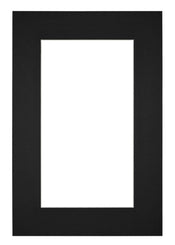 Passe Partout 61x915cm Carton Black Edge 6cm Straight Front | Yourdecoration.com