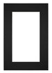 Passe Partout 61x915cm Carton Black Edge 6cm Straight Front | Yourdecoration.com