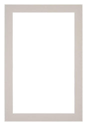 Passe Partout 61x915cm Carton Gray Gray Edge 3cm Straight Front | Yourdecoration.com