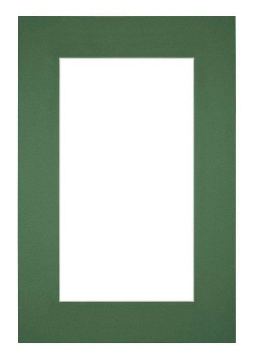 Passe Partout 61x915cm Carton Green Forest Edge 6cm Straight Front | Yourdecoration.com