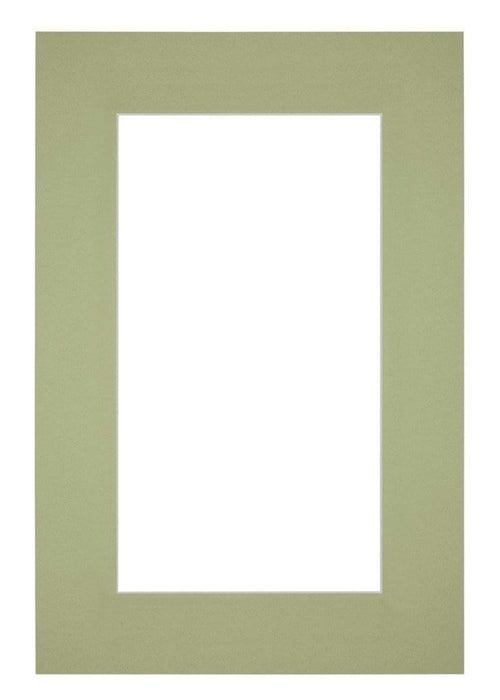 Passe Partout 61x915cm Carton Mint Green Edge 6cm Straight Front | Yourdecoration.com