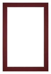 Passe Partout 61x915cm Carton Wine Red Edge 3cm Straight Front | Yourdecoration.com