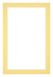 Passe Partout 61x915cm Carton Yellow Edge 3cm Straight Front | Yourdecoration.com