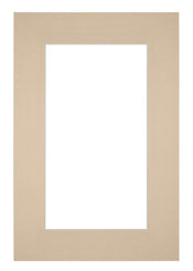 Passe Partout 62x93cm Carton Beige Edge 6cm Straight Front | Yourdecoration.com