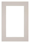 Passe Partout 62x93cm Carton Gray Gray Edge 5cm Straight Front | Yourdecoration.com