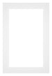 Passe Partout 62x93cm Carton White Edge 4cm Straight Front | Yourdecoration.com