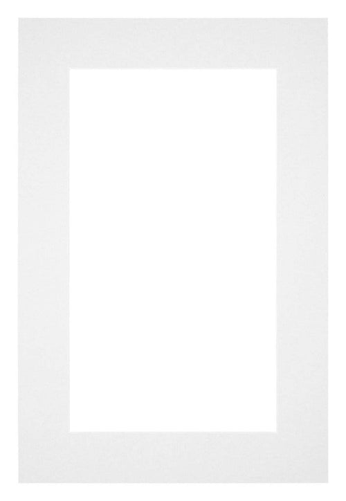 Passe Partout 62x93cm Carton White Edge 5cm Straight Front | Yourdecoration.com