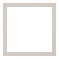 Passe Partout 70x70cm Carton Gray Gray Edge 3cm Straight Front | Yourdecoration.com