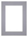 Passe Partout 75x100cm Carton Gray Edge 5cm Straight Front | Yourdecoration.com