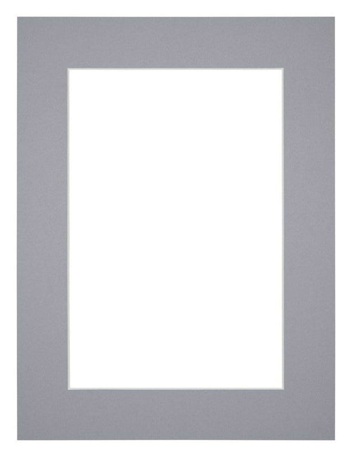 Passe Partout 75x100cm Carton Gray Edge 5cm Straight Front | Yourdecoration.com