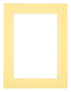 Passe Partout 75x100cm Carton Yellow Edge 5cm Straight Front | Yourdecoration.com