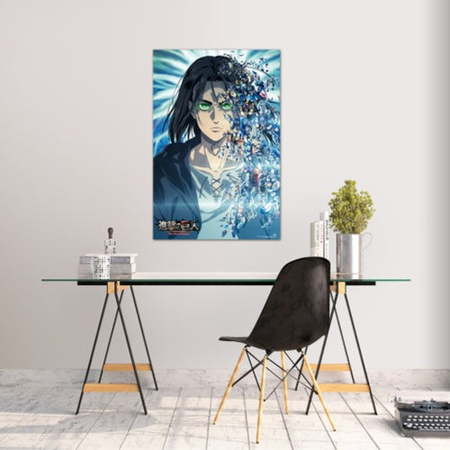 Poster Attack On Titan Eren Yeager 61x91 5cm Grupo Erik GPE5827 Sfeer | Yourdecoration.com