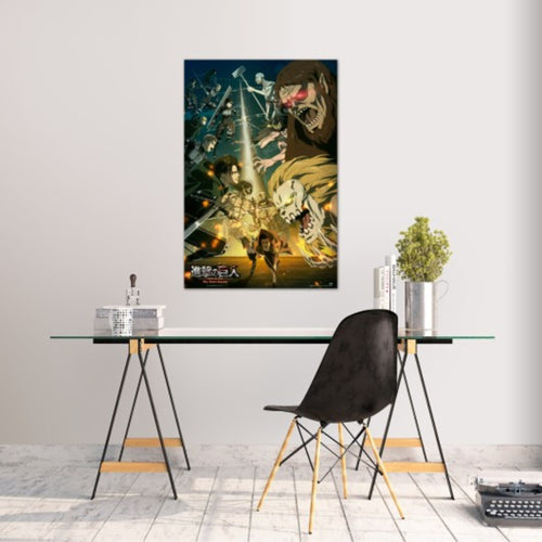 Poster Attack On Titan Paradis Vs Marley 61x91 5cm Grupo Erik GPE5832 Sfeer | Yourdecoration.com