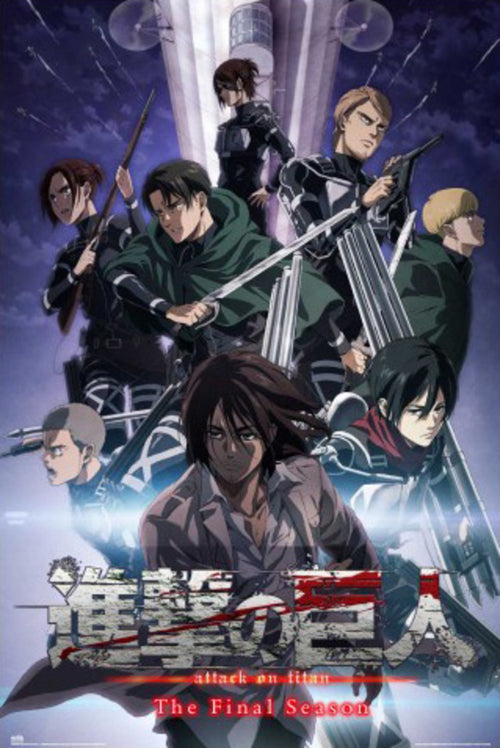 Poster Attack On Titan The Final Season 61x91 5cm Grupo Erik GPE5833 | Yourdecoration.com